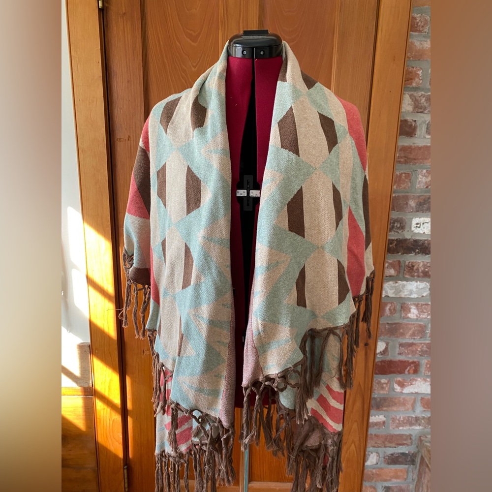 Tasha Polizzi fringe western style vest - one size